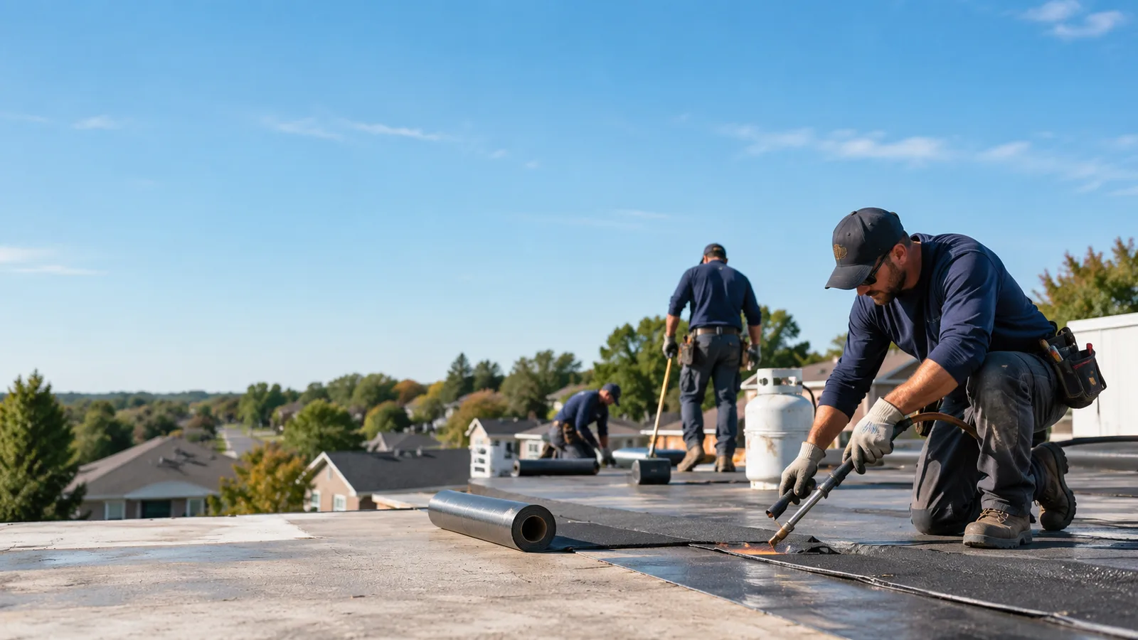 Flat Roof Leak Repair providers in East Lansing, MI